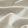 Decostof half panama Chambray gerecycled – zilvergrijs/natuur,  thumbnail number 2