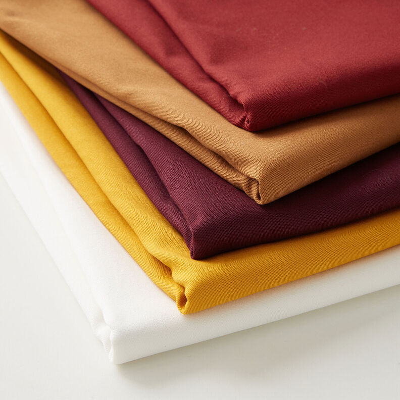 Katoenkeper Stretch – donkertaupe, image number 6