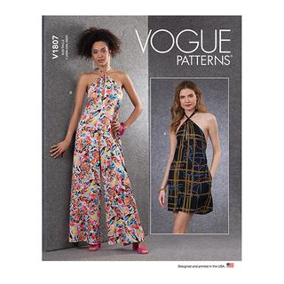 Jumpsuit, Vogue 1807 | 32-40, 