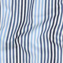 Denim Katoenmix Strepen| Poppy Fabrics – jeansblauw/ecru, 