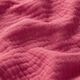 GOTS Drielaagse katoenen mousseline – bessen,  thumbnail number 3