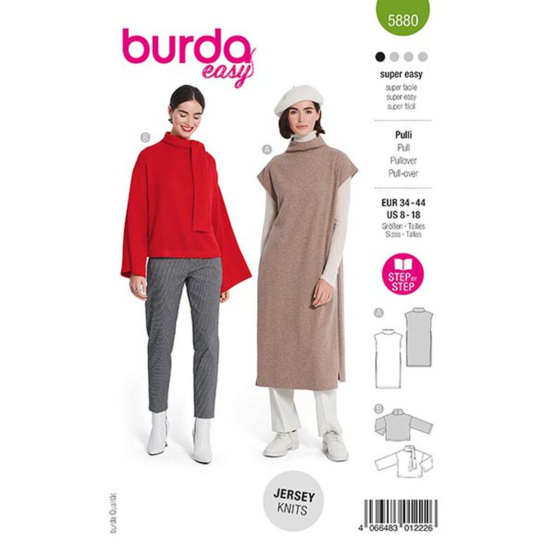 Stoppen | Burda 5880 | 34-44,  image number 1