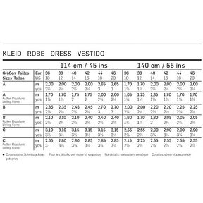 Jurk, Burda 6894, 