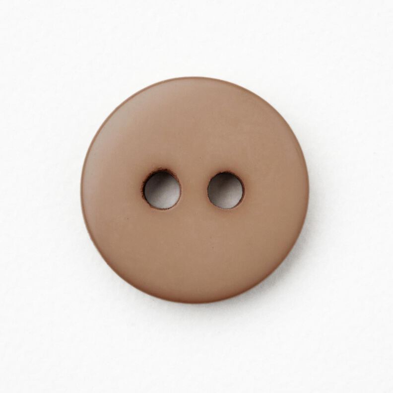 2-gats knoop rond [Ø 11 mm] – cashew,  image number 1