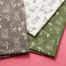 Decostof Canvas Honden – donkergrenen/creme,  thumbnail number 5