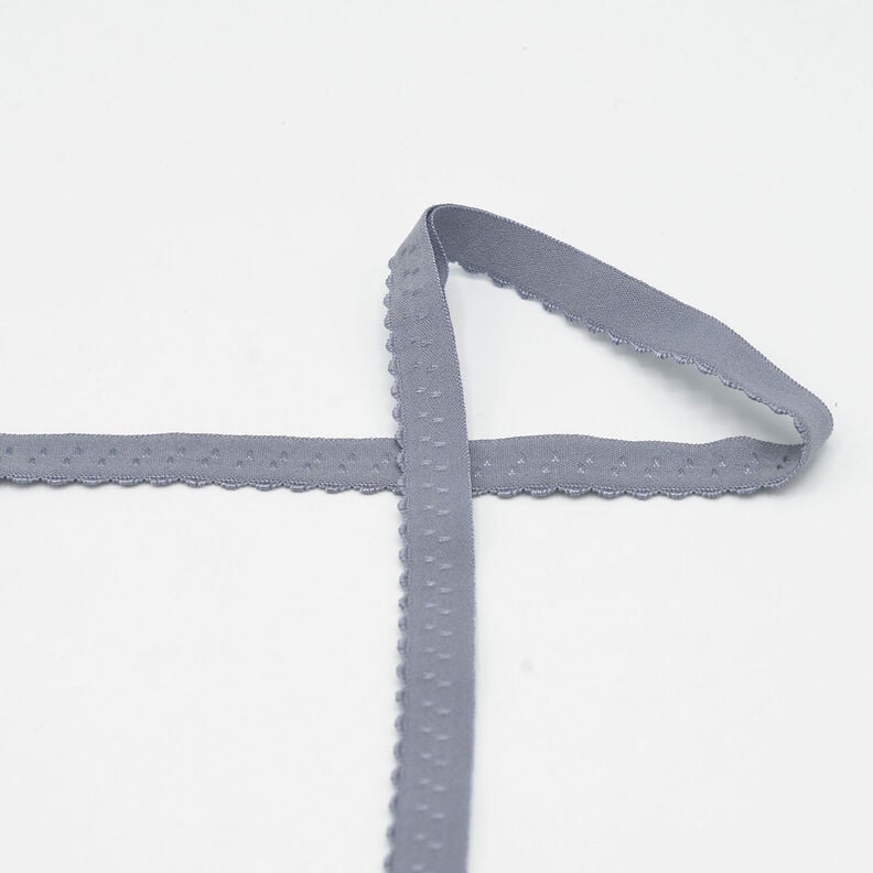Elastisch boordband kant [20 mm] &ndash; grijs,  image number 1