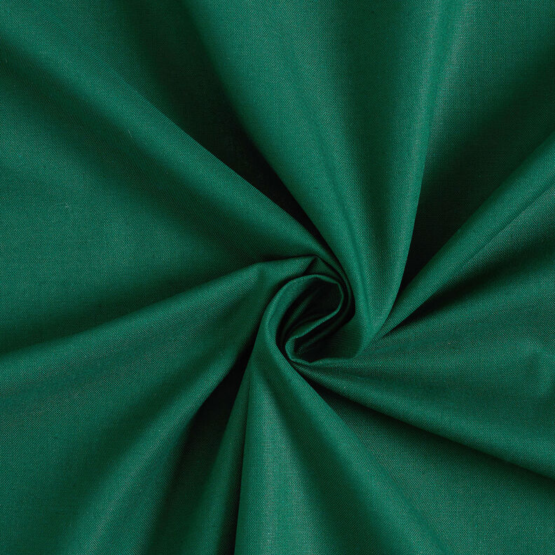 Katoenen stof Cretonne Effen – dennengroen,  image number 1