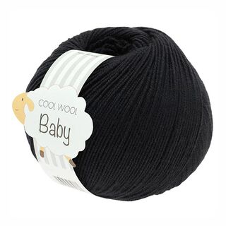 Cool Wool Baby, 50g | Lana Grossa – zwart, 