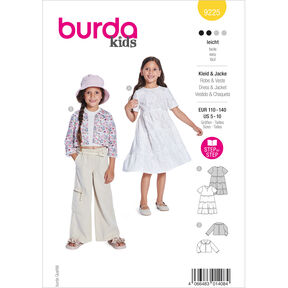 Jasje / Jurk | Burda 9225 | 110-140, 