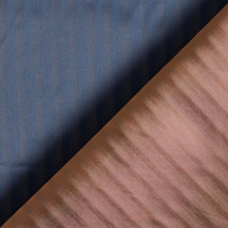 Satijnen voering schaduwstrepen – marineblauw,  image number 4