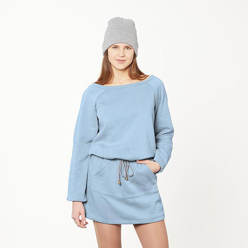 Sweatshirt geruwd – hemelsblauw, image number 7