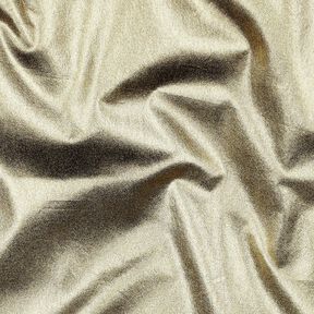 Katoenpopeline Met folie afgewerkt Effen – goud metallic, 