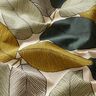 Decostof Half panama grote bladeren – groen/natuur,  thumbnail number 2