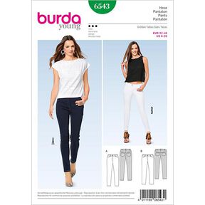 broek / jeans, Burda 6543, 