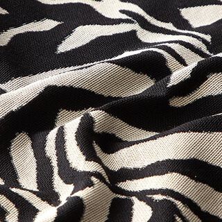 Jacquard gobelin zebra – zwart/wit, 