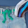 Hoodie - buisvormig koord [20 mm] 7 - zwart,  thumbnail number 2