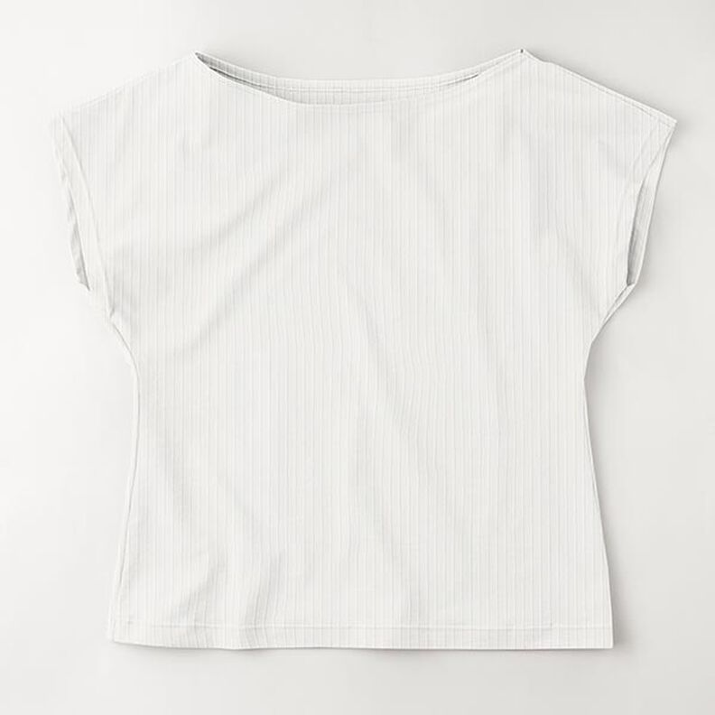 Ribjersey effen – ecru,  image number 7