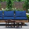 Outdoorstof Canvas Effen – indigo,  thumbnail number 5