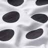 Katoenjersey grote stippen – wit/zwart,  thumbnail number 2