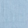 Mousseline/dubbel gehaakte stoffen garengeverfde strepen | Poppy Fabrics – stralend blauw/wit,  thumbnail number 1