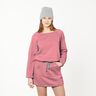 Sweatshirt geruwd – donker oudroze,  thumbnail number 7