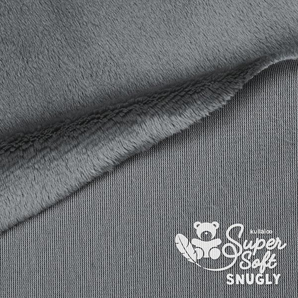 Pluche SNUGLY [1 m x 0,75 m | Pool: 5 mm]  - donkergrijs | Kullaloo,  image number 3