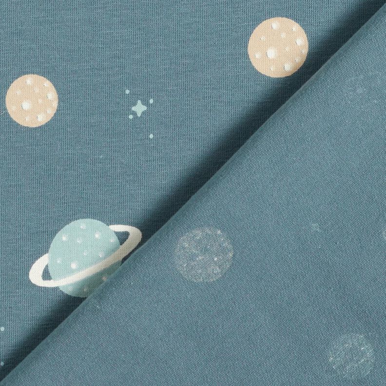 Katoenjersey Planeten &ndash; blauw,  image number 4