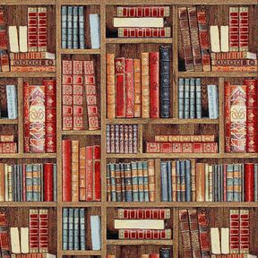 Jacquard gobelin Boekenplank – bruin, 