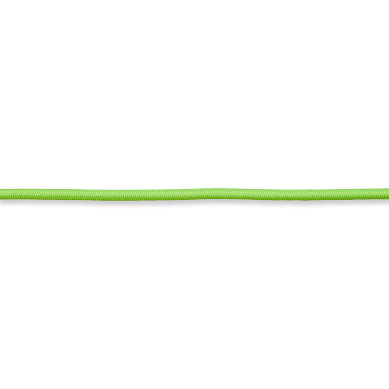 Gummikoord [Ø 3 mm] – neongroen,  image number 2