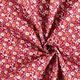 Katoenen stof Cretonne Kleine bloesems – framboos/roos,  thumbnail number 3