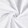 Katoenen batist Los borduursel Bloemenkransen – wit,  thumbnail number 5