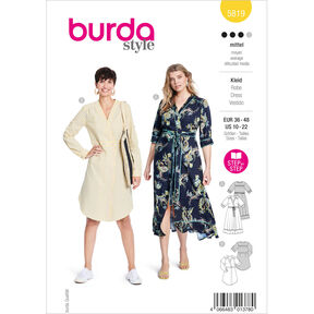Jurk | Burda 5819| 36-48, 