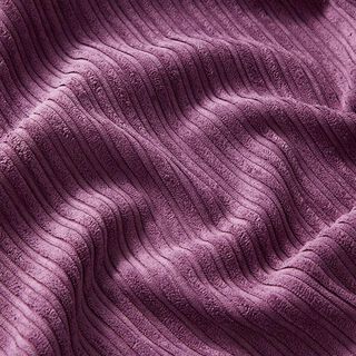 Brede corduroy onregelmatige ribben effen – lila, 