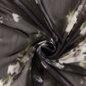 Chiffon glinsterende naaldstrepen in batik-look – zwart/wit,  thumbnail number 4