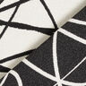 Decostof Jacquard abstracte lijnen – ivoor/zwart,  thumbnail number 5