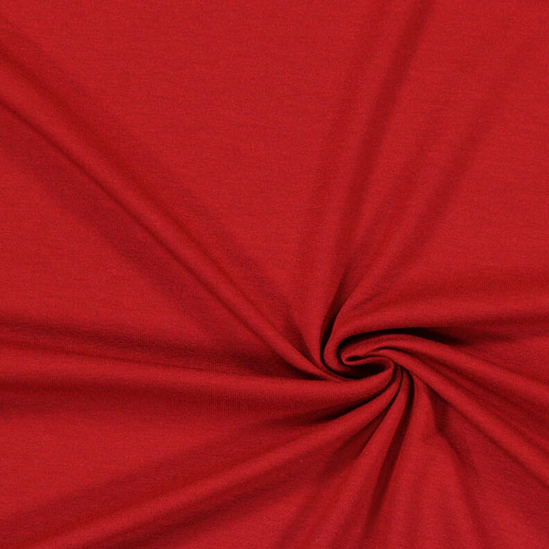 Viscose jersey medium – karmijnrood,  image number 1