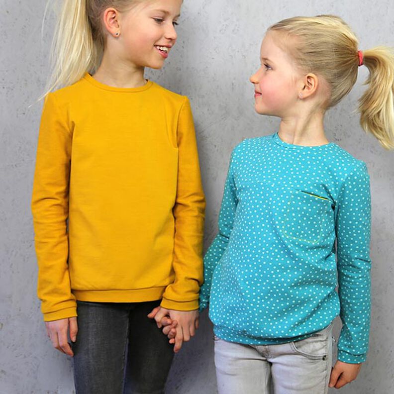 BENTE - sweater met borstzak, voor kinderen, Studio Schnittreif  | 86 - 152,  image number 3