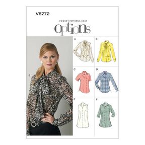 Blouse, Vogue 8772 | 32 - 48, 