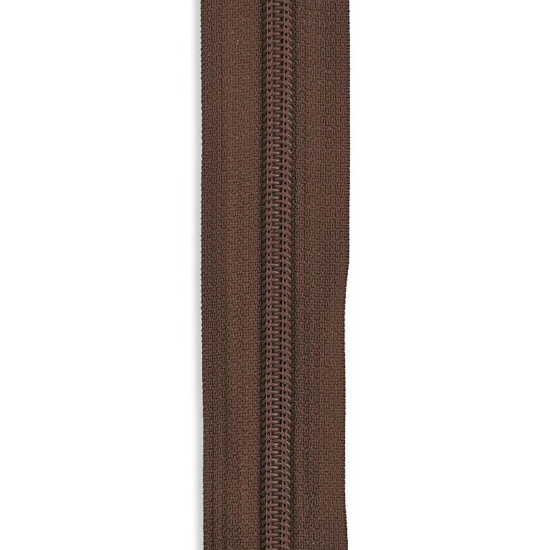 Eindeloze ritssluiting [3 mm] Kunststof | Prym – donkerbruin,  image number 2