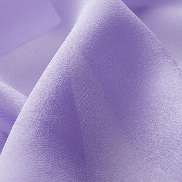 Zijdechiffon – pastellila, image number 3