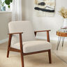 Decostof half panama ribstructuur gerecycled katoen – beige,  thumbnail number 6