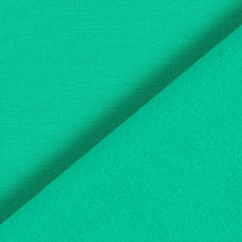 Licht katoenen sweatstof effen – groen, image number 5
