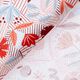 Katoenen stof Cretonne Abstracte bloemen – wit/roze,  thumbnail number 3