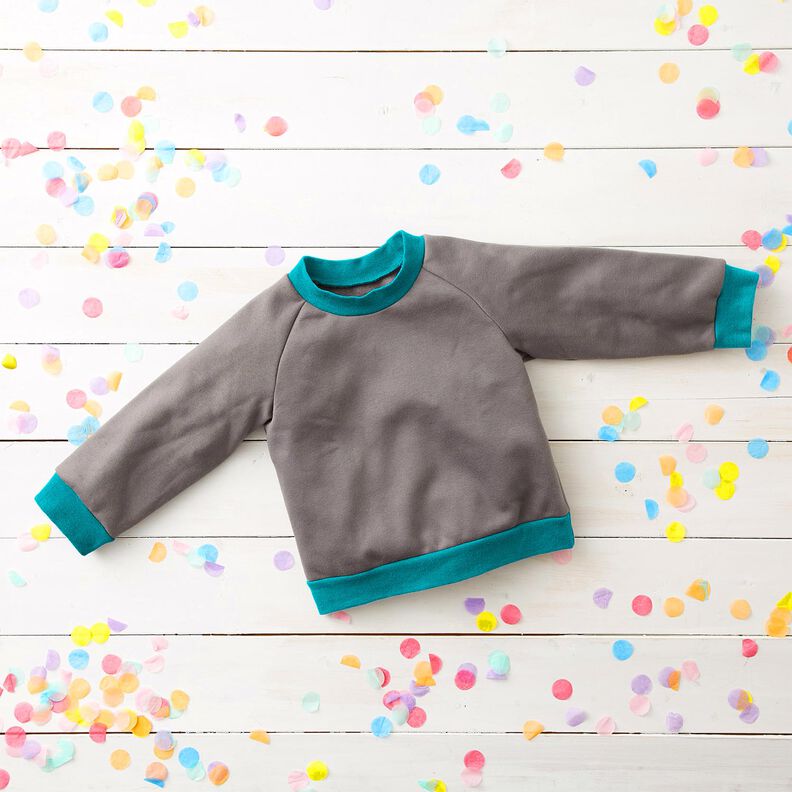 Boordstof effen – licht turkoois, image number 4