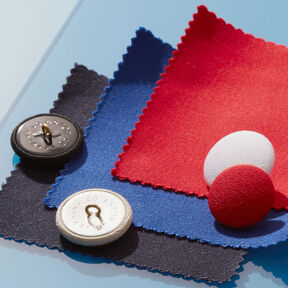 Beklede knoop, Katoenkeper Stretch – chili, 