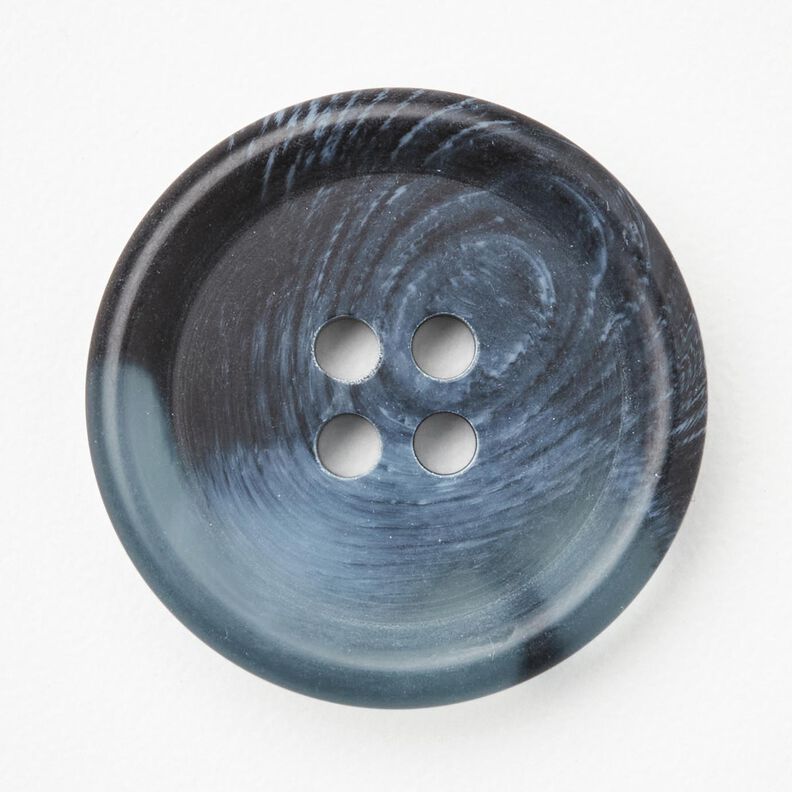 4-gats knoop rond [Ø 25 mm] – jeansblauw,  image number 1