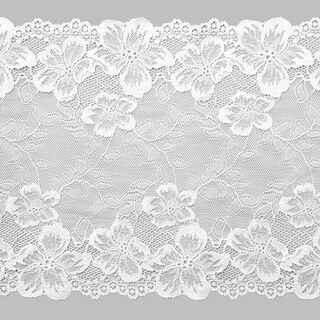 Elastische kant Hera [220 mm] - wit, 