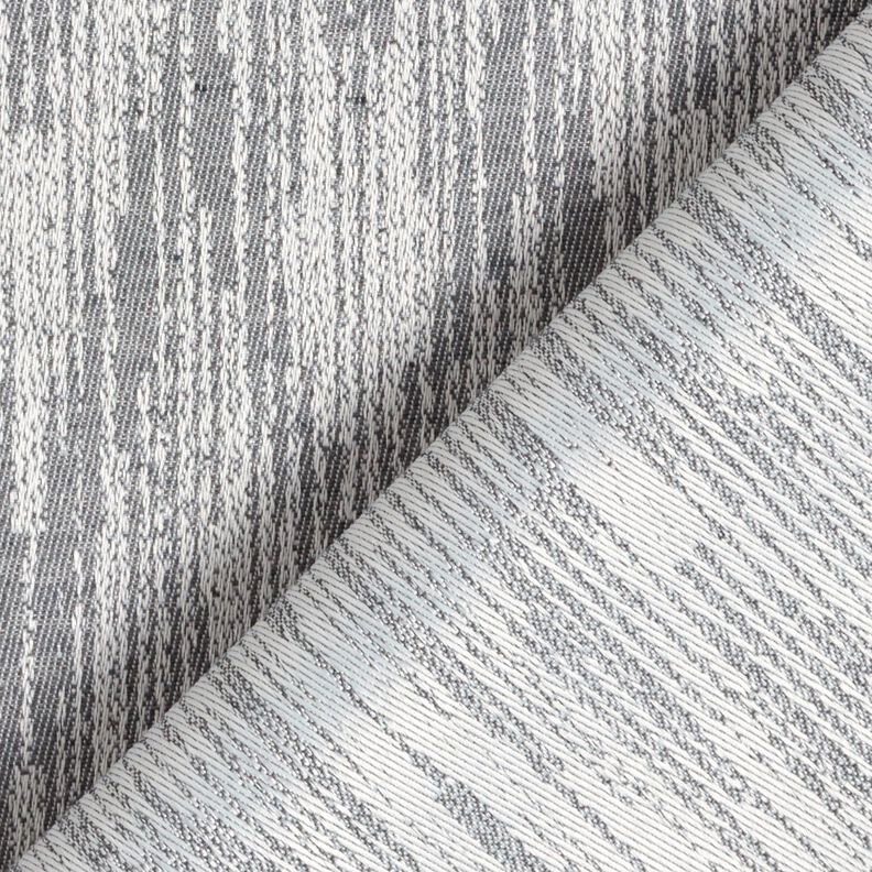 Decostof Jacquard abstracte stof gerecycled – grijs, image number 4