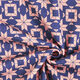 Softsweat Noors patroon – indigo/zalm,  thumbnail number 3