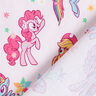 Katoenpopeline Licentiestof Mijn kleine pony in de tuin | Hasbro – roos,  thumbnail number 4